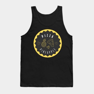 Pizza + Pineapple = Love ♥ Tank Top